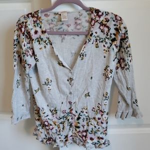 Sundance fall floral cardigan